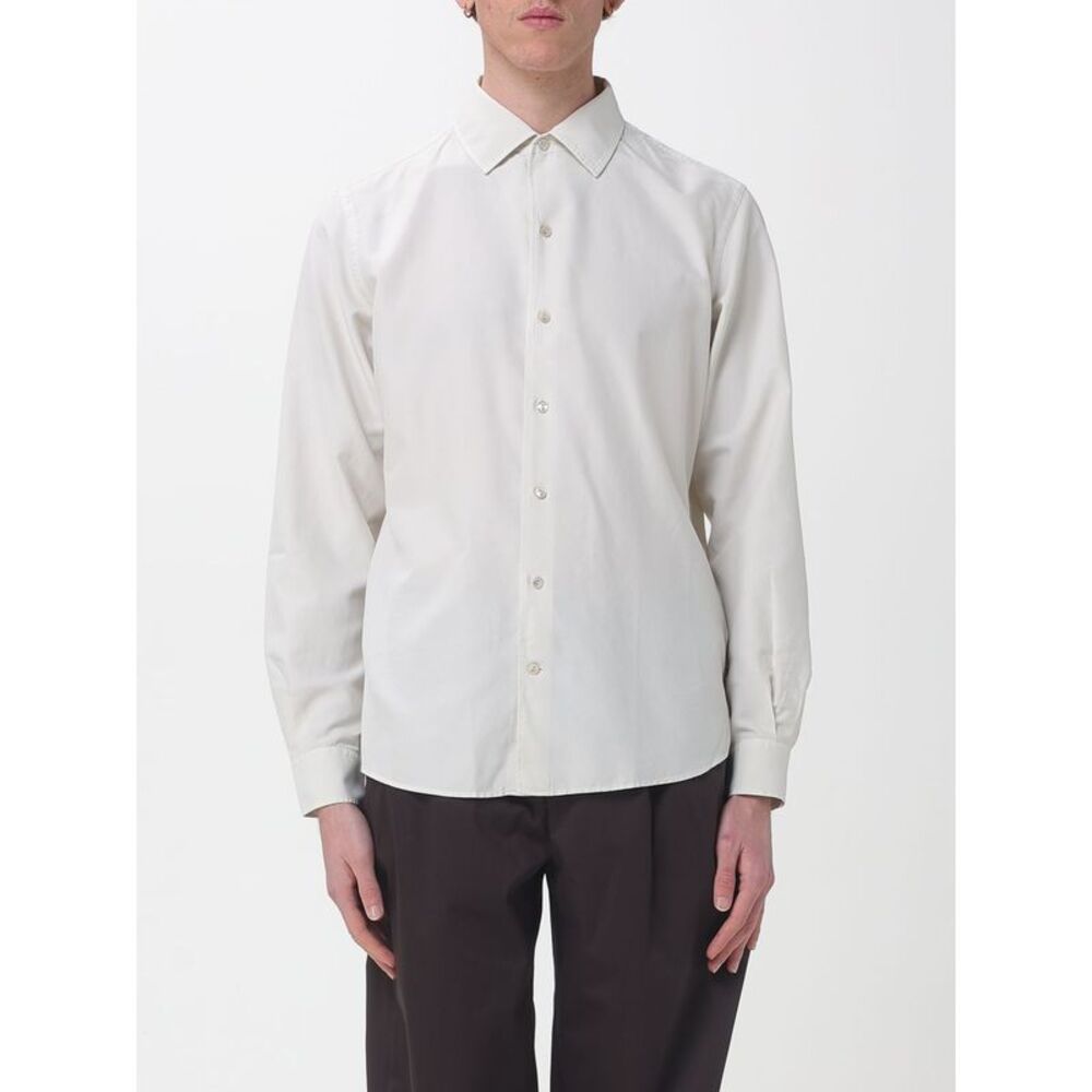 Agnona Men Classic Cotton And Silk Blend Shirt Agnona